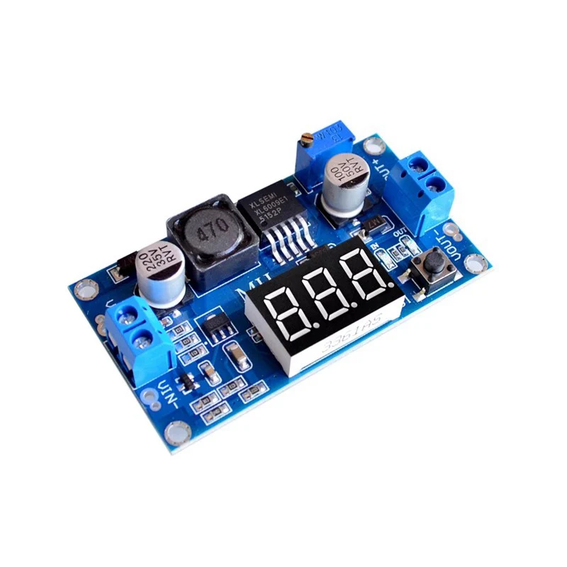 XL6009 Boost Converter Step Up Adjustable 15W 5-32V to 5-50V DC-DC Power Supply Module High Performance Low Ripple