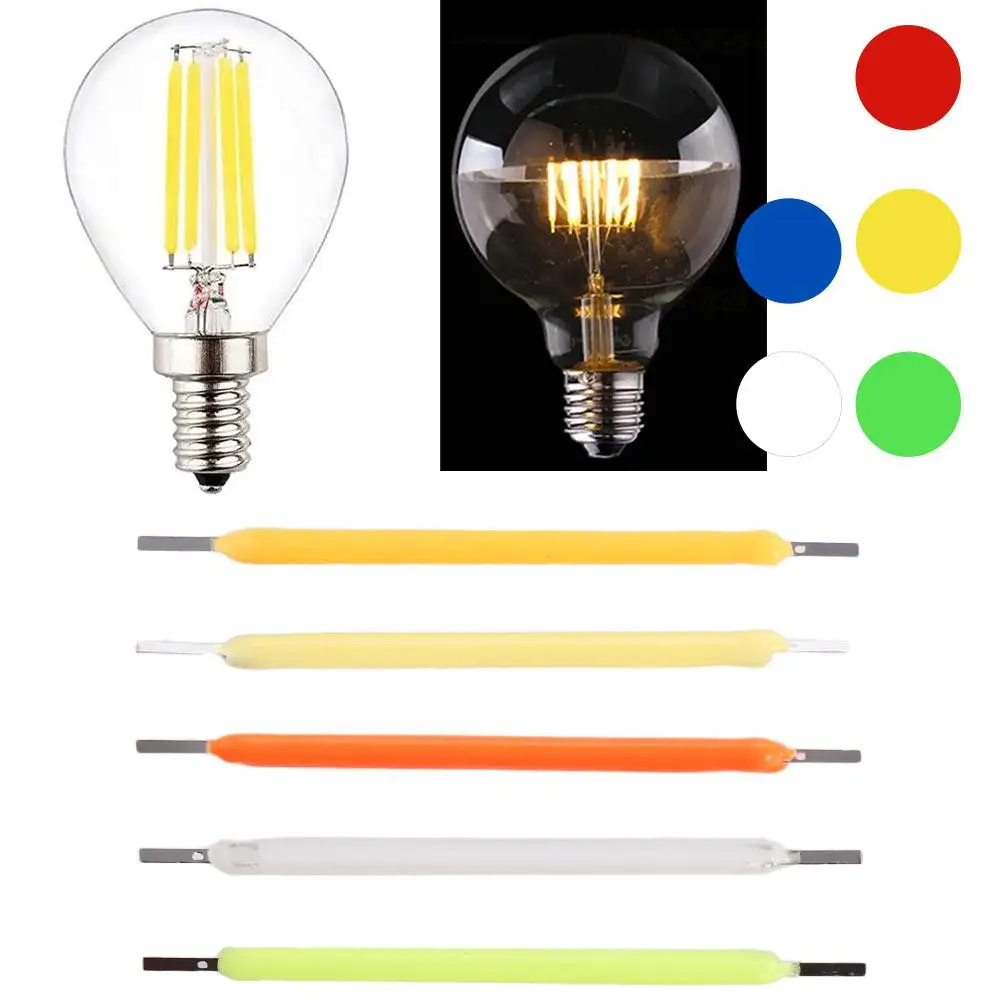 

38mm LED Repair Cold/Warm Light Incandescent Light Accessories LED bulb Tube Light Beads LED Filament Lamp Parts