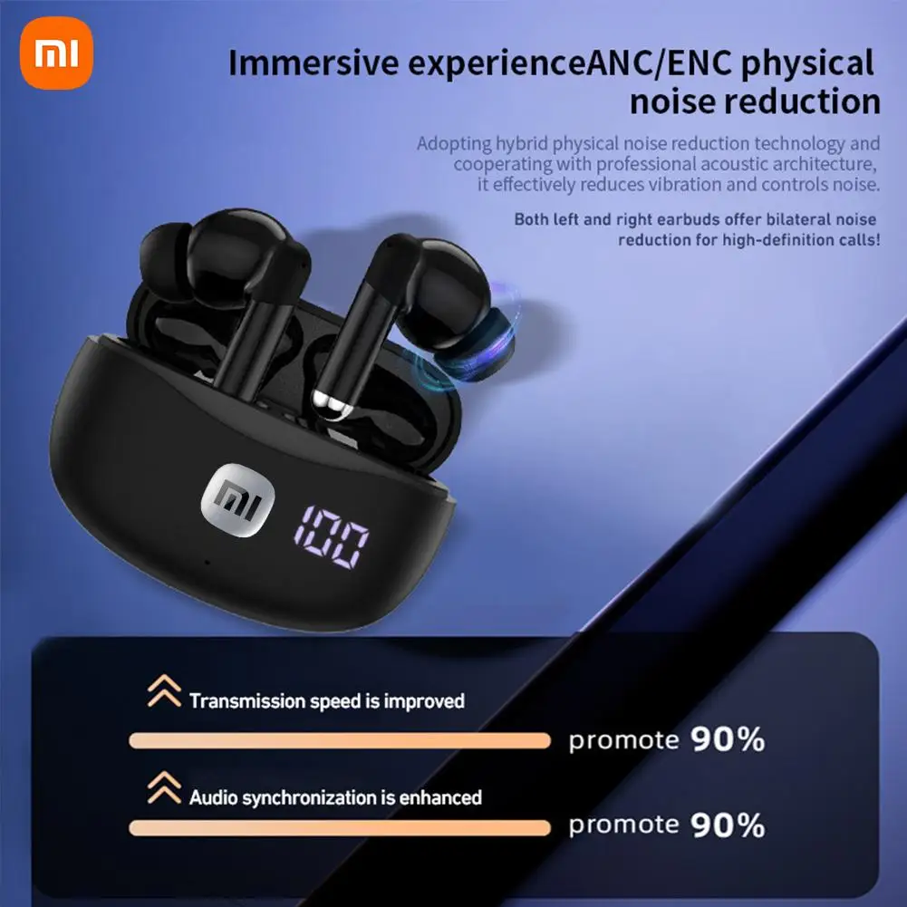 Xiaomi E3B Wireless Bluetooth Earphones Active Noise Cancelling Headphones BT5.3 ANC+ENC Earbuds