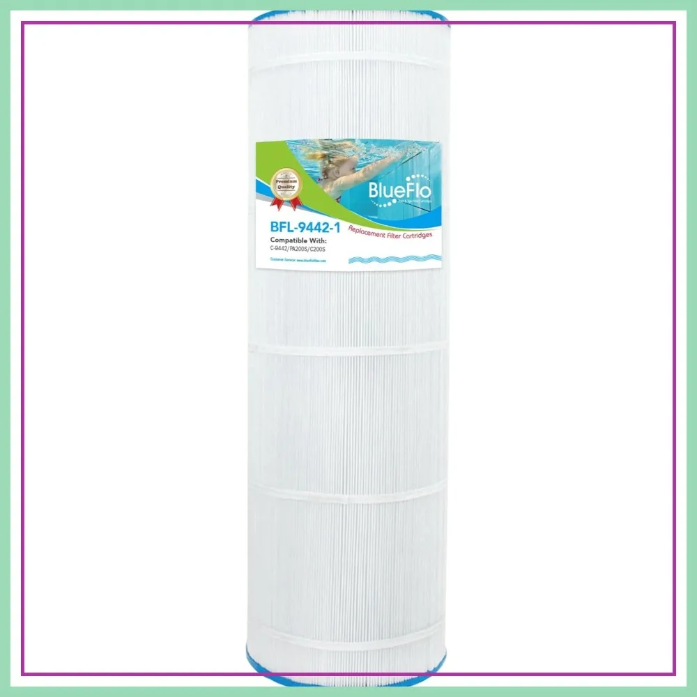 

200 sq.ft Pool Filter Cartridge Compatible with SwimClear C200S, CX200XRE, Unicel C-9442, Pleatco PA200S, Ultral-D5, 1 Pack