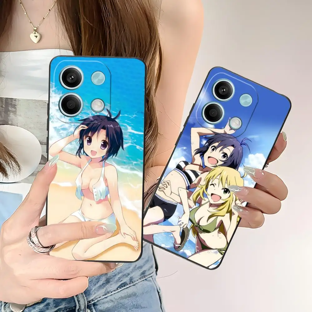 

iDOLM Makoto Kikuchi for POCO M6 M5 M4 M3 X7 X6 X5 X4 X3 F6 F5 F4 Pro GT 5G Colour Printing Cover Smartphone Luxury