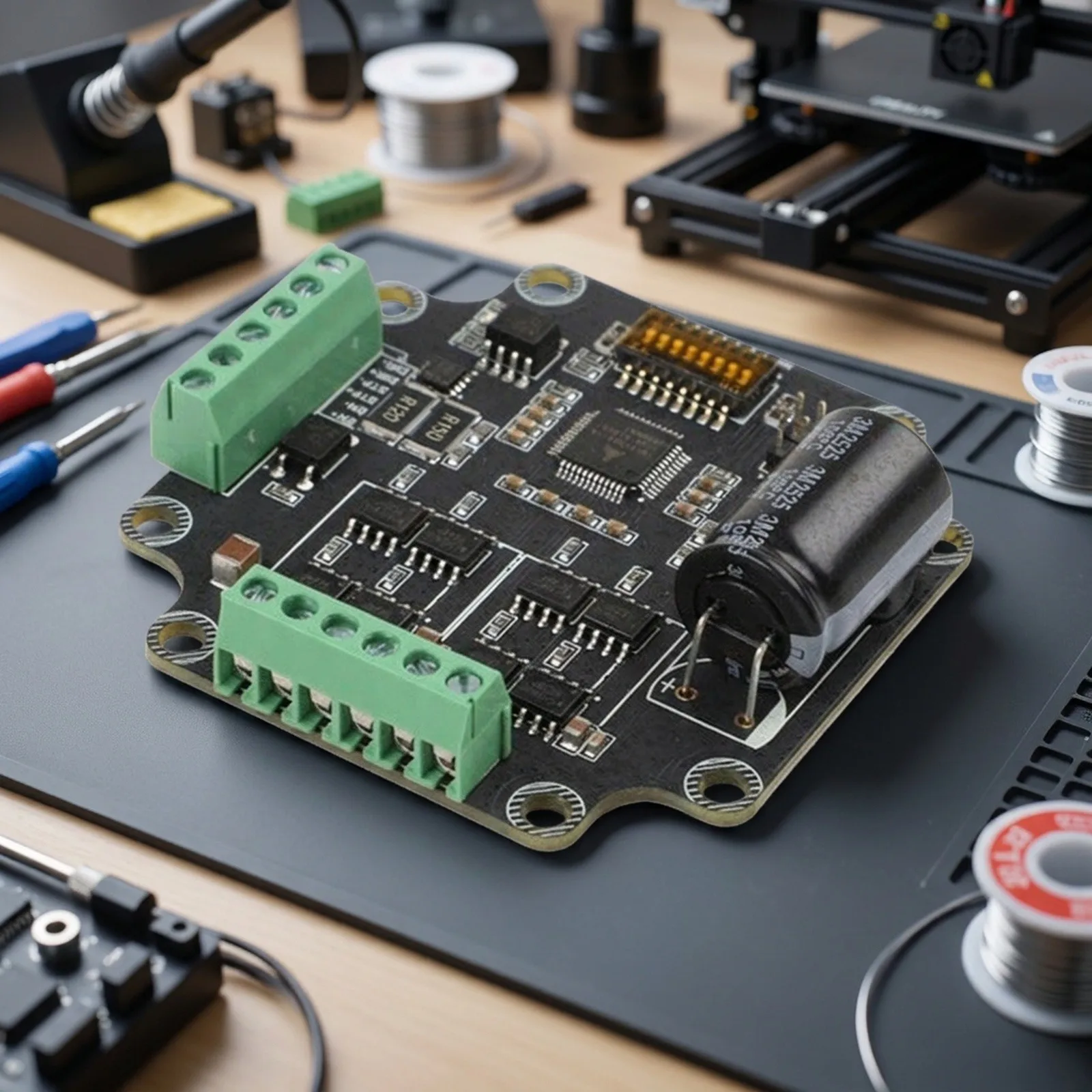 for MKS TMC2160 57 Motor Driver Compatible with For 3D Printers Supports 64 Microsteps and Adjustable Current Settings via DIP
