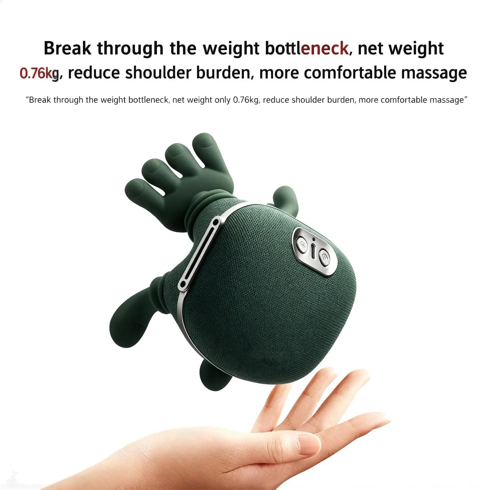 

Neck Massager With Heat Body Muscle Massage Tool Heated Neck Shoulder Massager For Birthday Christmas Mothers Dad Fathers Mom