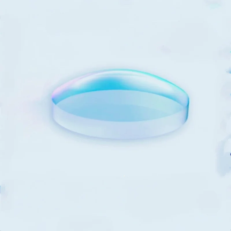 Caf2 Calcium Fluoride Plano-Convex Lens Calcium Fluoride Spherical Lens D12.7 25.4Mm Lens