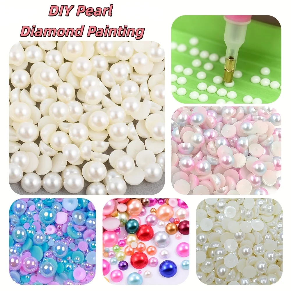 Perlen- und Diamant-Malerei DIY-Set, Weihnachtsanhänger Handarbeits-Set, kann als Heimdekoration verwendet werden, Feiertagszubehör – Detail 6