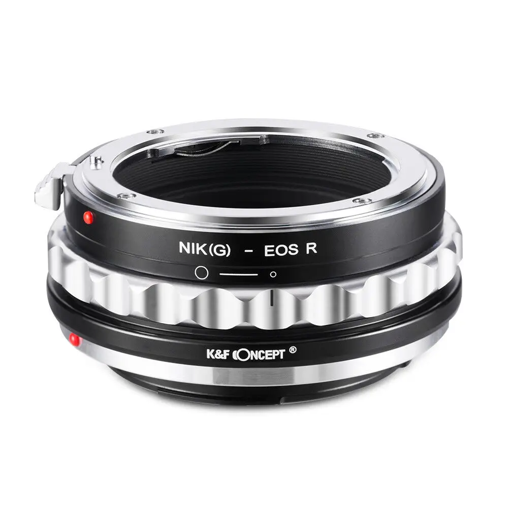 K&F Concept Nikon G NG to Canon EOS R RF Lens Adapter For Canon EOS R RF RP R3 R5 R50 R6 R6II R7 R8 R10 R100