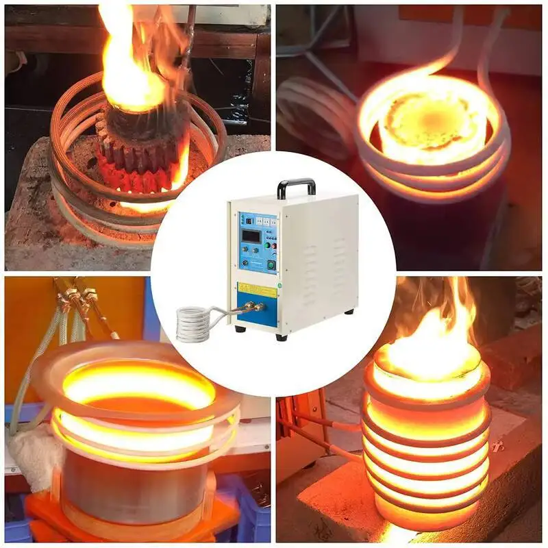 

Tool Brazing Metal Melting Equipment Small Electromagnetic Heater Induction Heating Quenching Annealing Lathe
