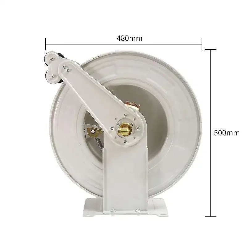 Industrial automatic retractable high pressure washer Hose reel Without Hose For 30M Hose