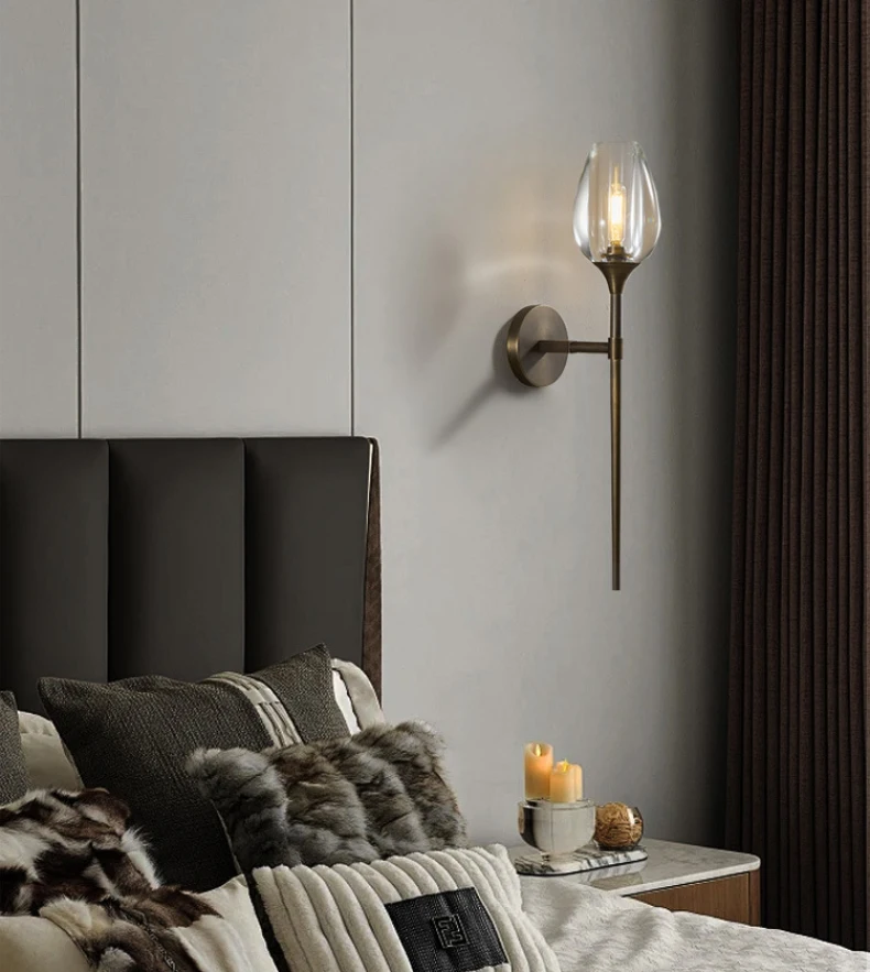 All-Copper American-Style Light Villa Hallway