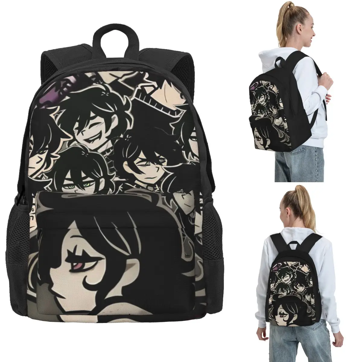 Ashley And Andrew The Coffin Of Andy And Leyley Backpacks Boys Girls Bookbag Kids School Bags Laptop Rucksack Shoulder Bag