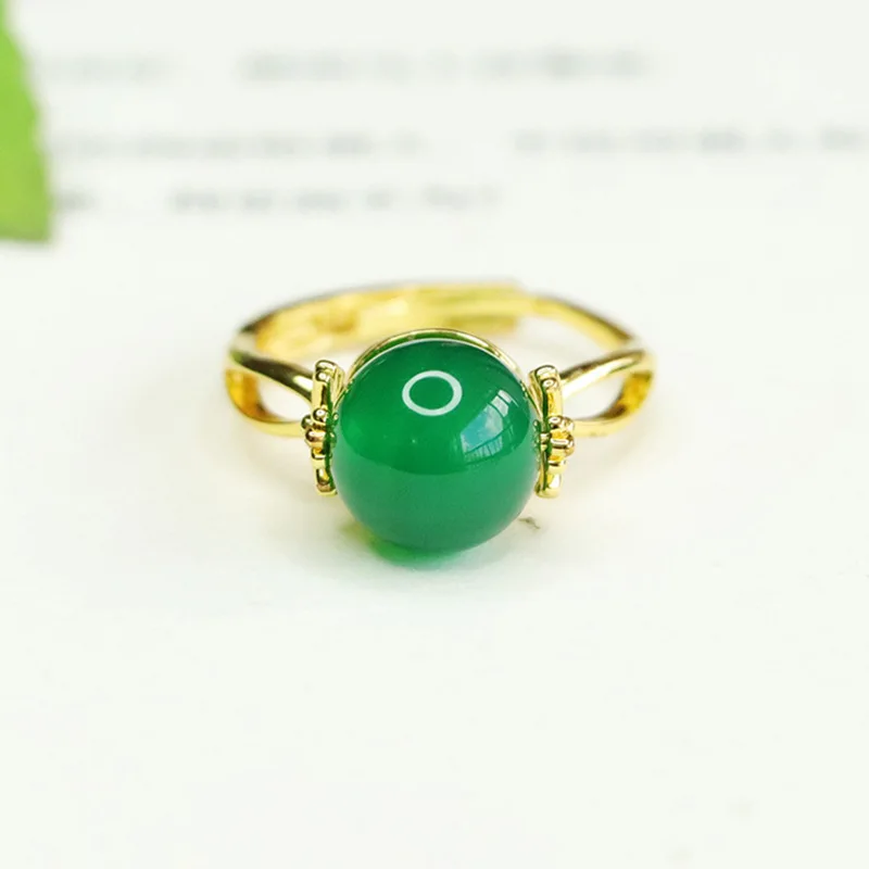 Chalcedony Ring Ony…