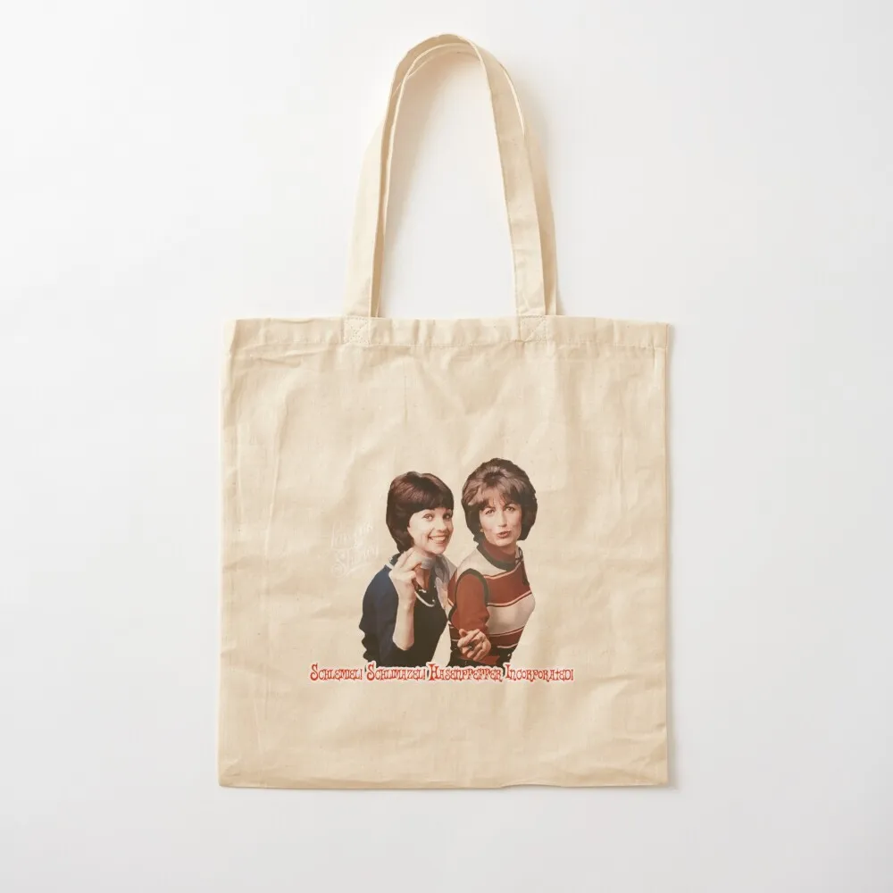 Making our dreams come true - Retro Laverne and Shirley Tribute Tote Bag shopping bag Big bag women Canvas Tote