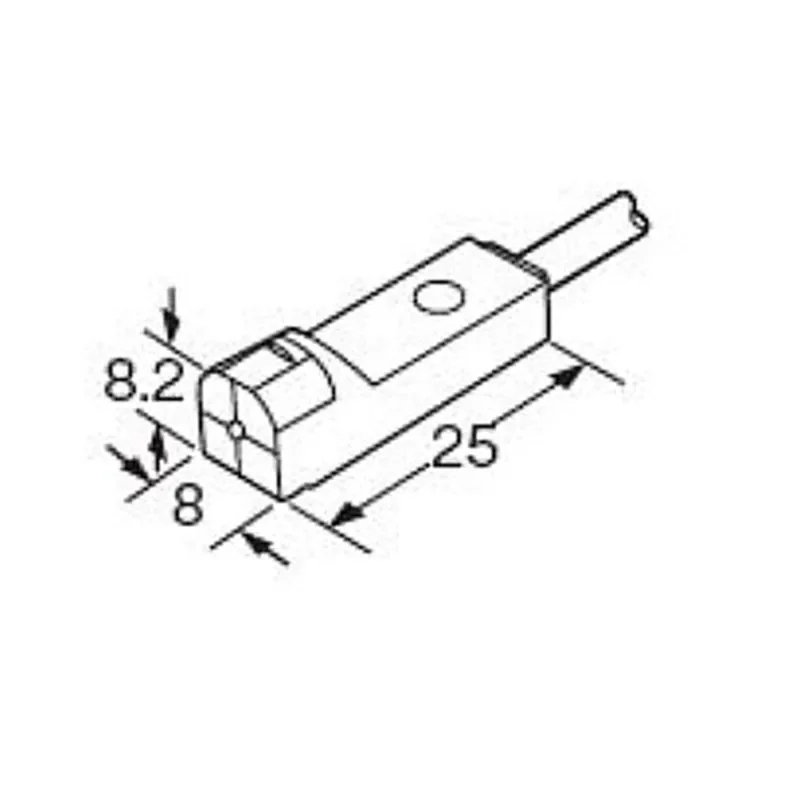 

New original GX-H8A-P Rectangular-shaped Inductive Proximity Sensor