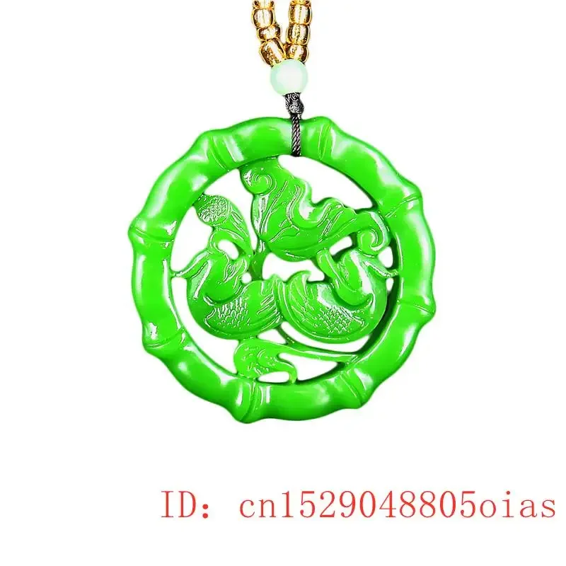 

Jade Bird Pendant Natural Carved Jewelry Jadeite Fashion Double sided Amulet Charm Lovebirds Necklace Gifts Chinese