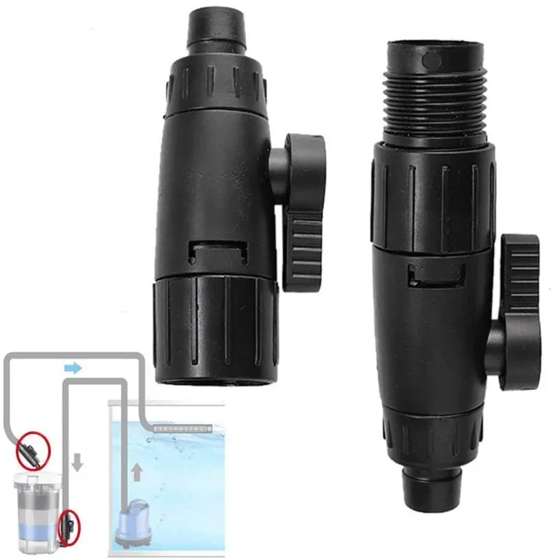 12mm/16mm Aquarium Double Tap Quick Release Connector Fish Tank Hose Pipe Valve Aquarium Filter Connector Accessories acuarios