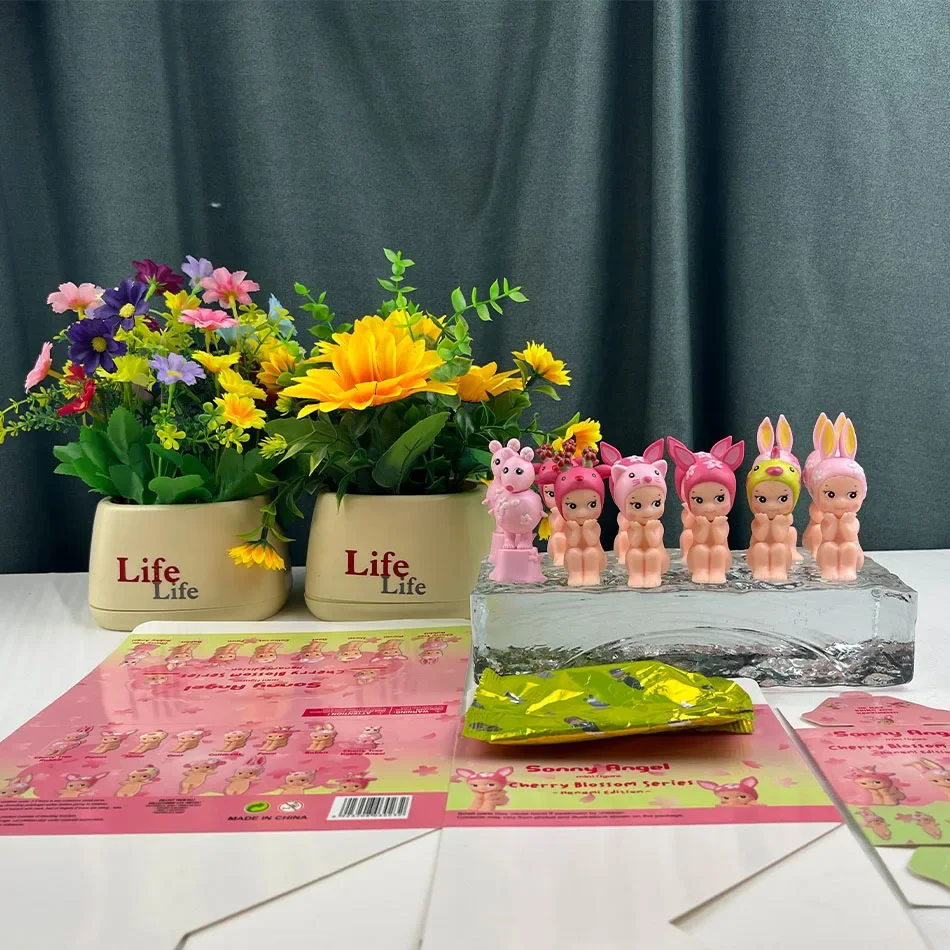 

New Sonn Angel Blind Box Cherry Blossom Series Toy Hanami Edition Collectible Mini Figure Desktop Decor Kids Birthday Gift