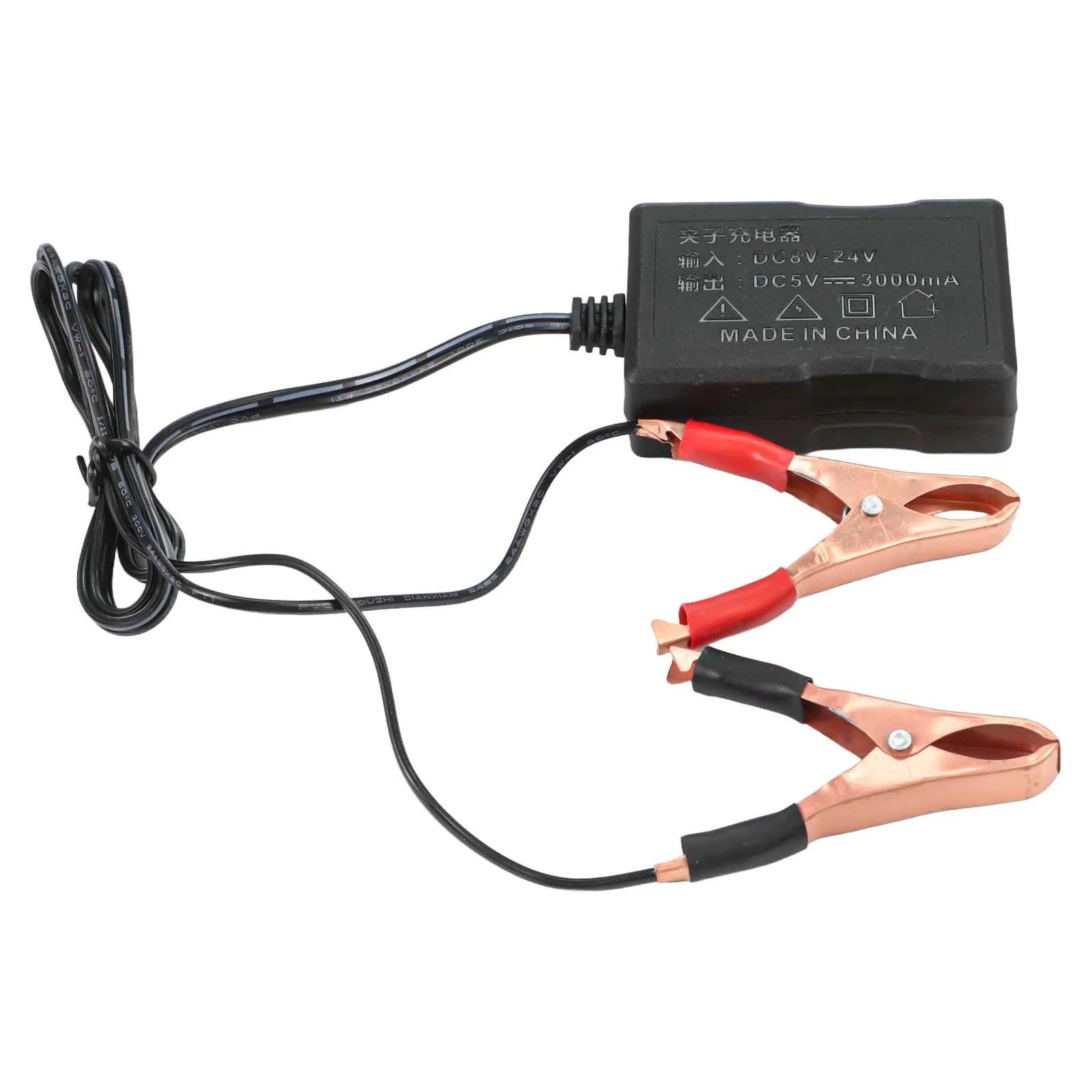 Для домашнего использования, уличная зарядка, преобразователь постоянного тока, зажим для аккумулятора, 5 В, USB-зарядное решение, USB-порты для быстрой зарядки