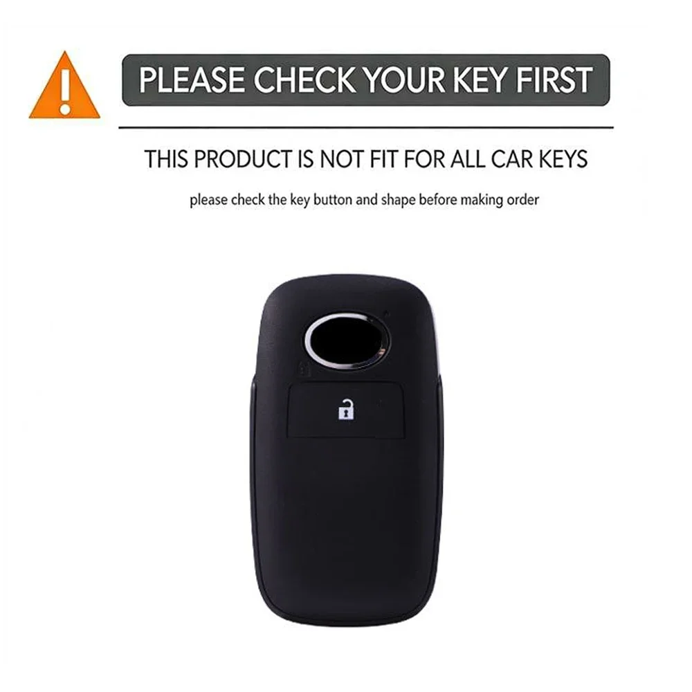 silicone Car Key Cover for Toyota RAIZE Veloz Avanza Wigo 2023 case for Daihatsu Rocky Key Holder Remote Case for Keychain Alarm
