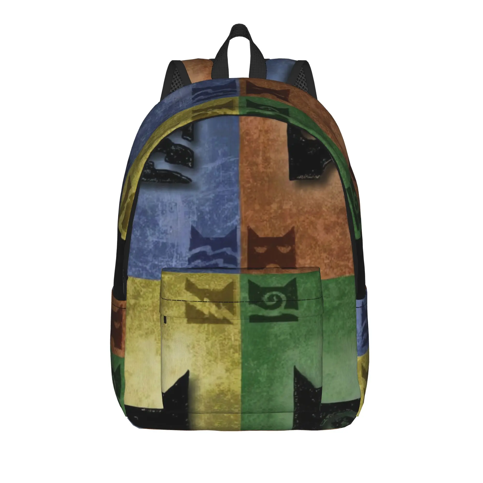 W-Warriors W-Warrior Cats  Backpack  Daily Backpacks Men Custom Breathable School Bags Casual Rucksack