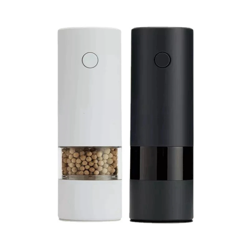 

Electric Grinder USB Automatic Pepper And Salt LED Light 5 Modes Peper Spice Grain Pulverizer For Kitchen Cooking