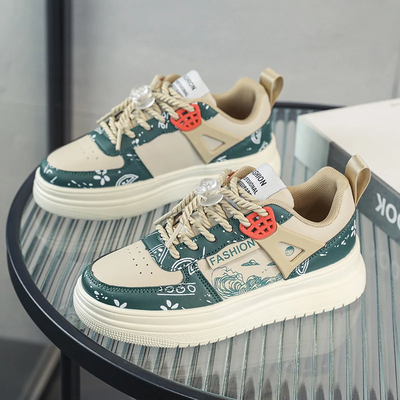 

New student boy leather casual shoes wear-resistant breathable sports shoes non-slip girl board shoes parent-child shoes