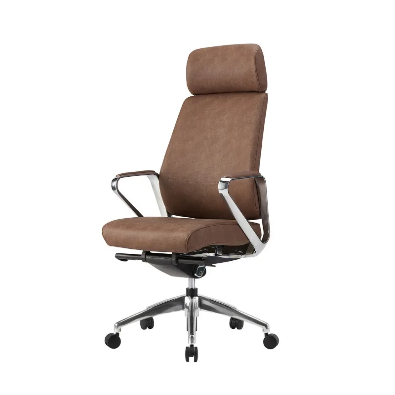

Boss office chair Korean ergonomic leather backrest rotating business study supervisor president office class chair