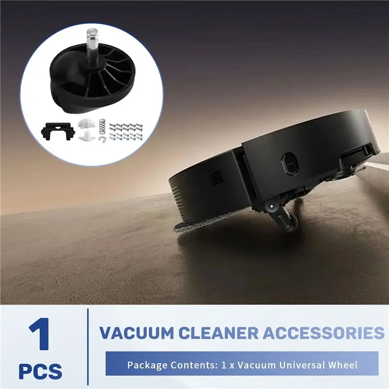 AEA9-Vacuum Universal Wheel For Dreame X50 Ultra Complete/X50 Ultra Spare Parts Wheel Caster Guide Wheel