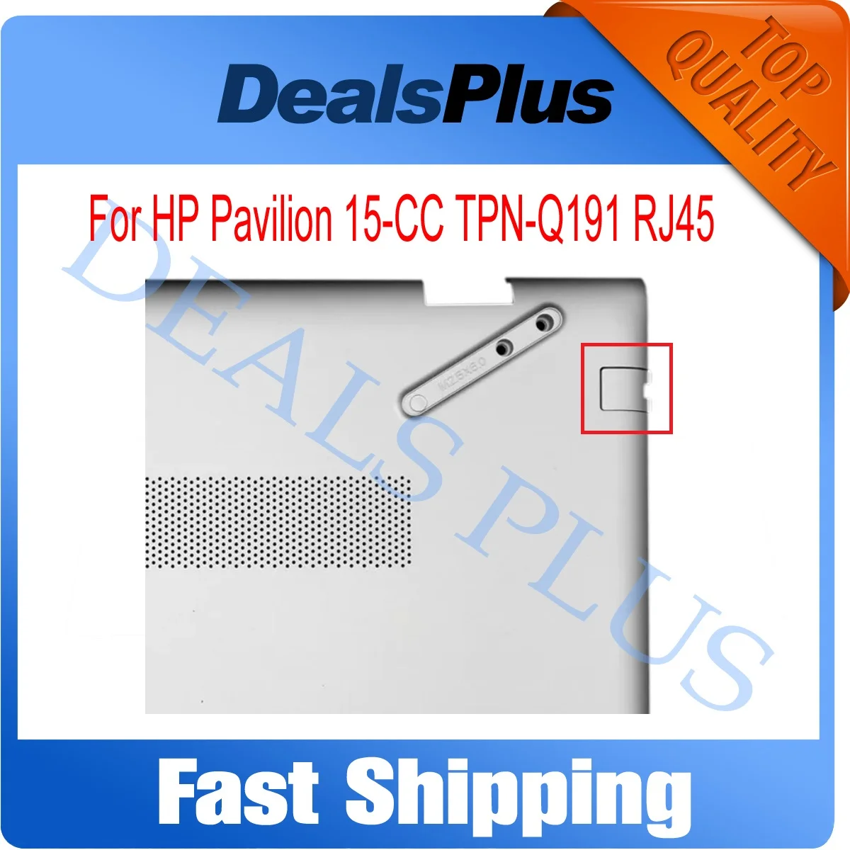 Puerto Ethernet LAN RJ45 de repuesto, cubierta de red LAN para HP Pavilion, 15-CC, TPN-Q191, nuevo