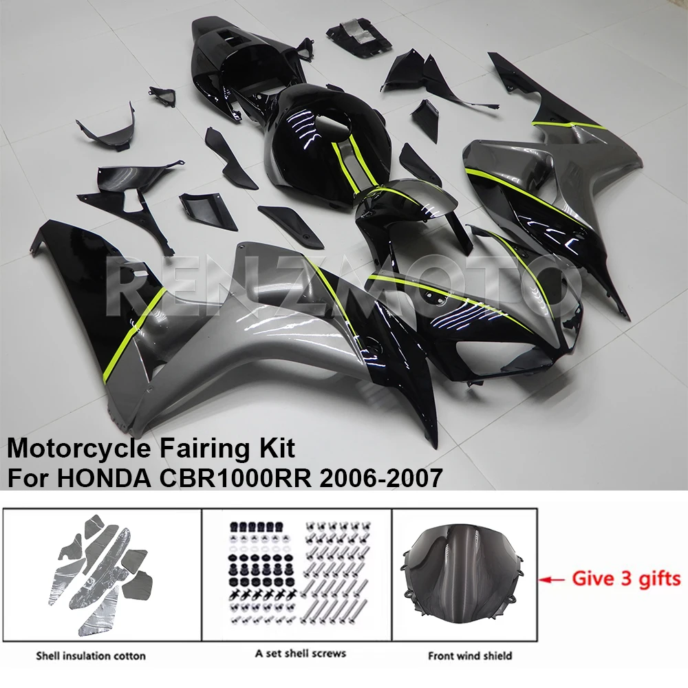 

H1007-105a Motorcycle Fairing Set Body Kit Plastic For HONDA CBR 1000 RR 2006-2007 Accessories ABS Injection Bodywork