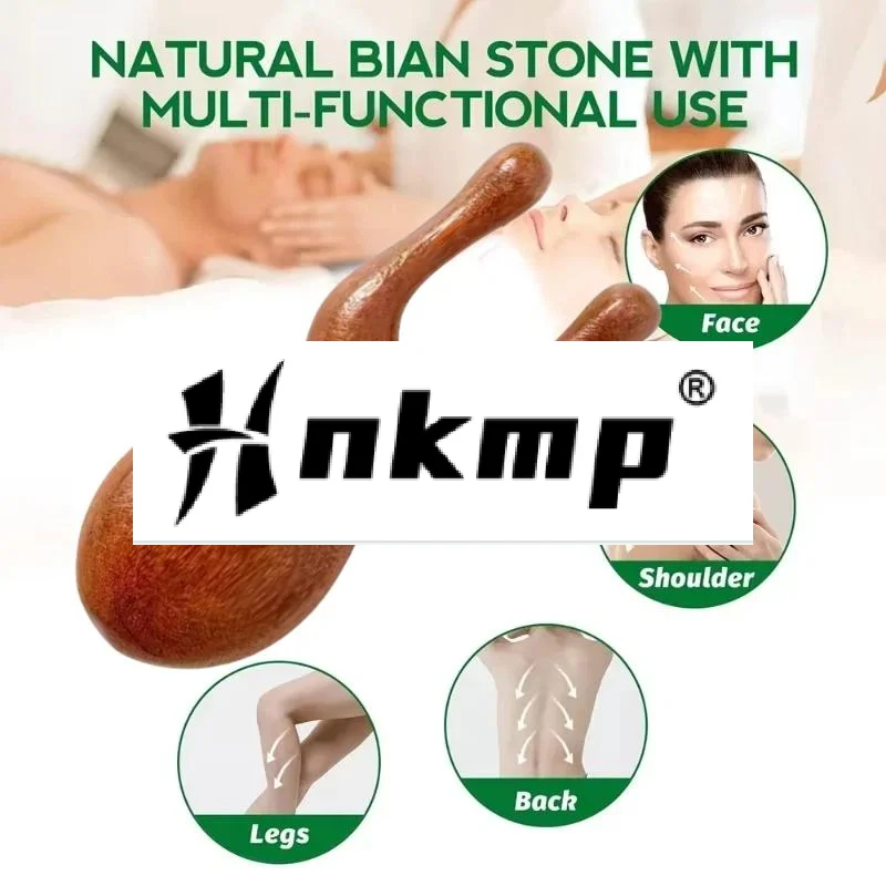 1/2Pcs Wooden Nose Gua Sha Massager Facial Massage Stick Pointing Massage Sandalwood Massage Tool For Guasha Scraping