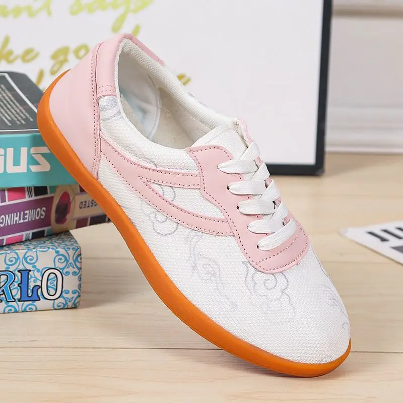 2025 New Breathable Wushu Shoes Tai Chi Wushu Shoes, Rubber Sole, Kung Fu Shoes, Summer - Image 4