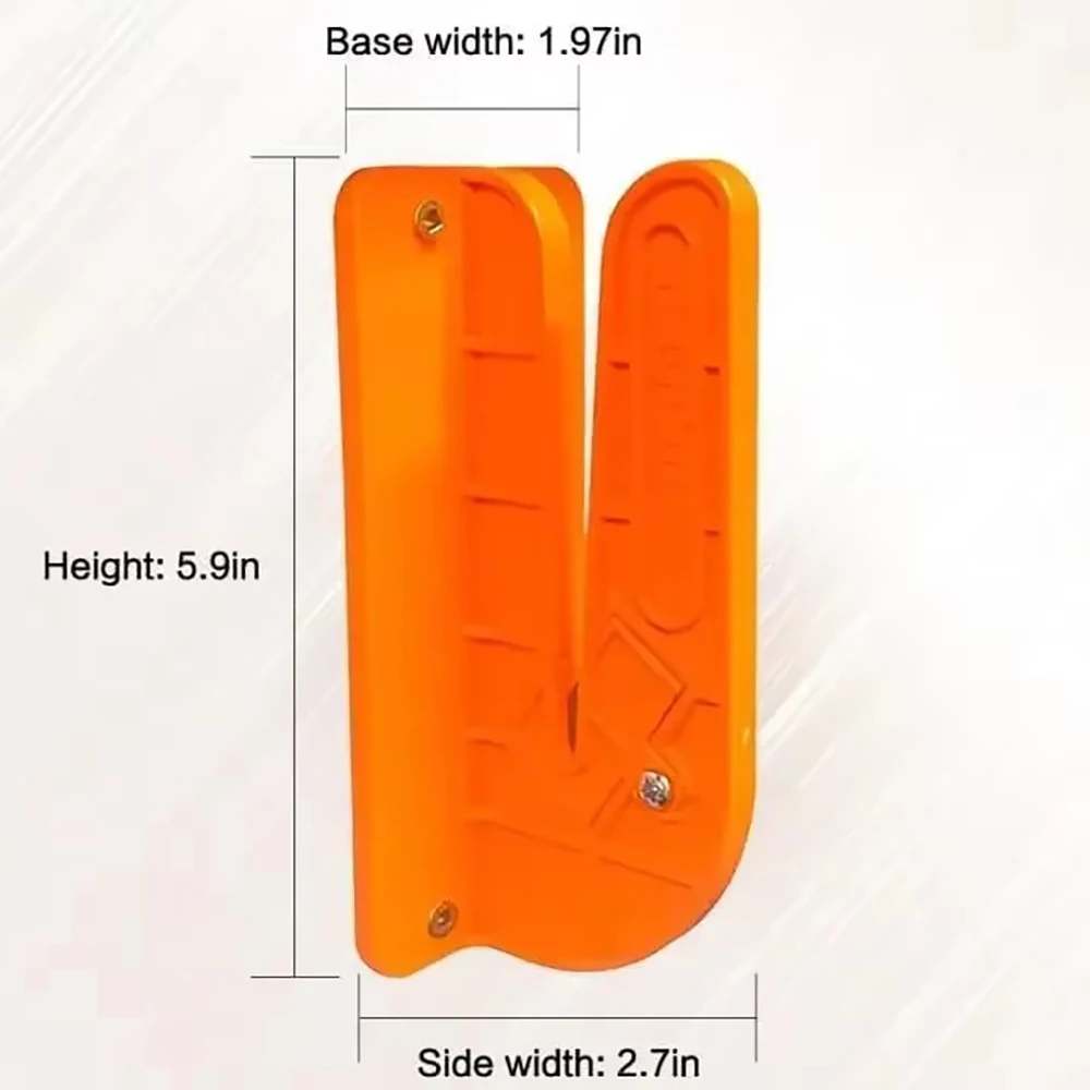 Wall-Mounted Orange Cloth CutterThe Rag Cutter Shirt Cutter Rag Cutter Wall Mount Easy Fast Cutting for Cutting Rag