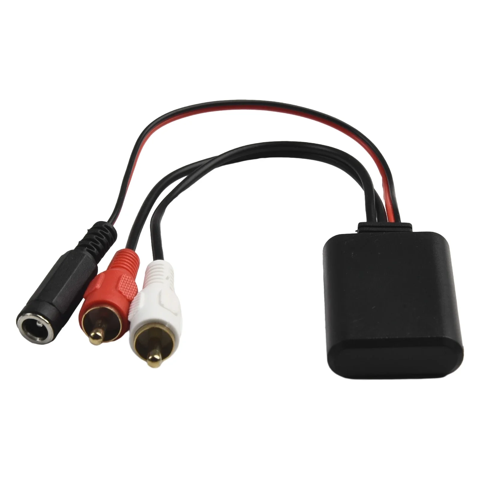 Car Radio RCA Radio Bluetooth-compatible Car Cable Receiver Module Bluetooth-Compatible 27cm 5-12V Black+Red+White