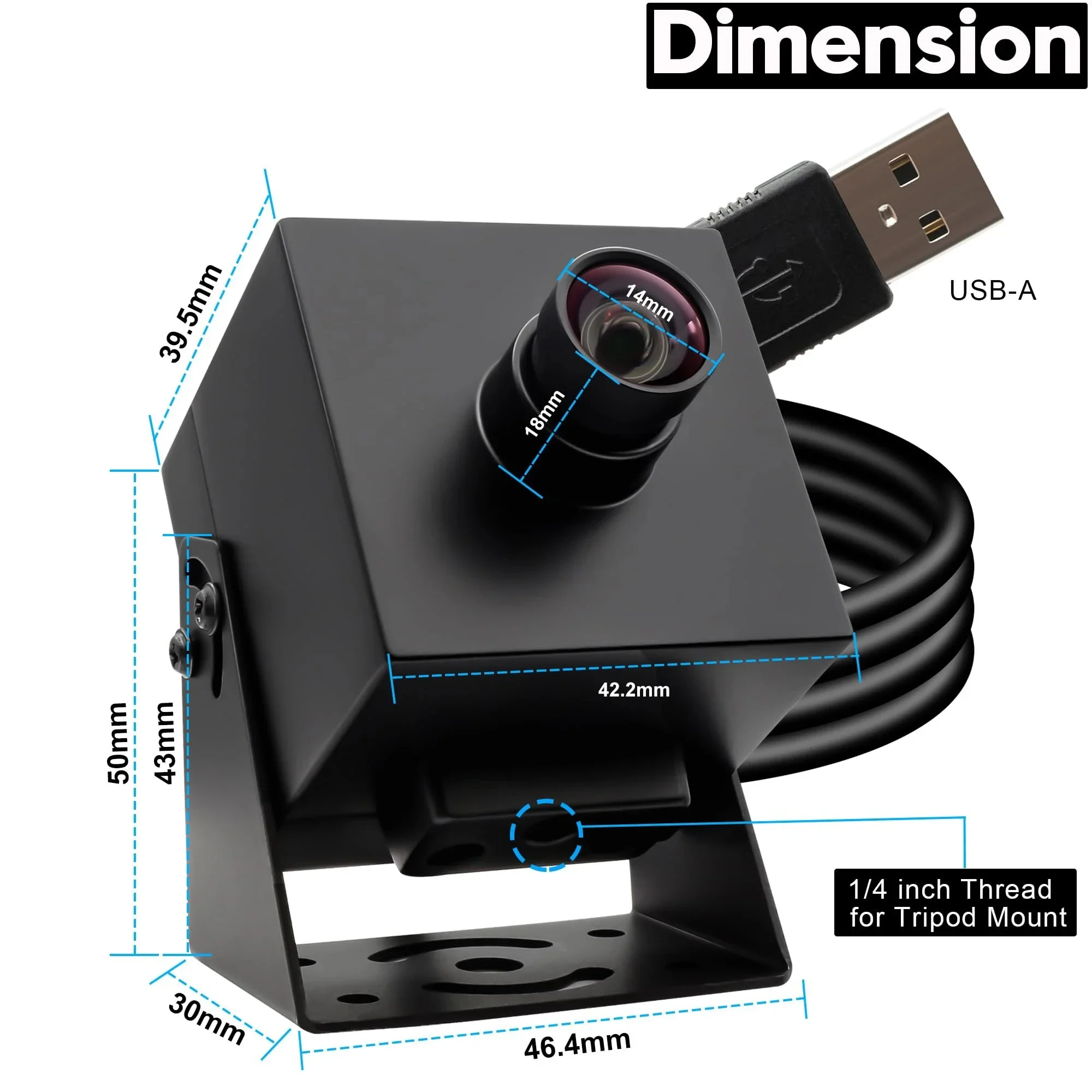 Elp 12mp grande angular sem lente de distorção 1080p 120fps câmera usb de alta velocidade mini pc webcam imx577 câmera industrial lightburn