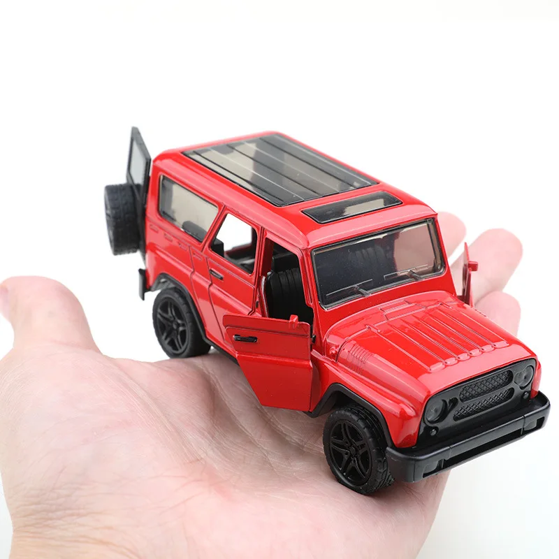 1:36 合金バギーおもちゃモデルシミュレーションバン子供車男の子ギフト SUV ドアを開けることができますプルバック車ダイキャストカー
