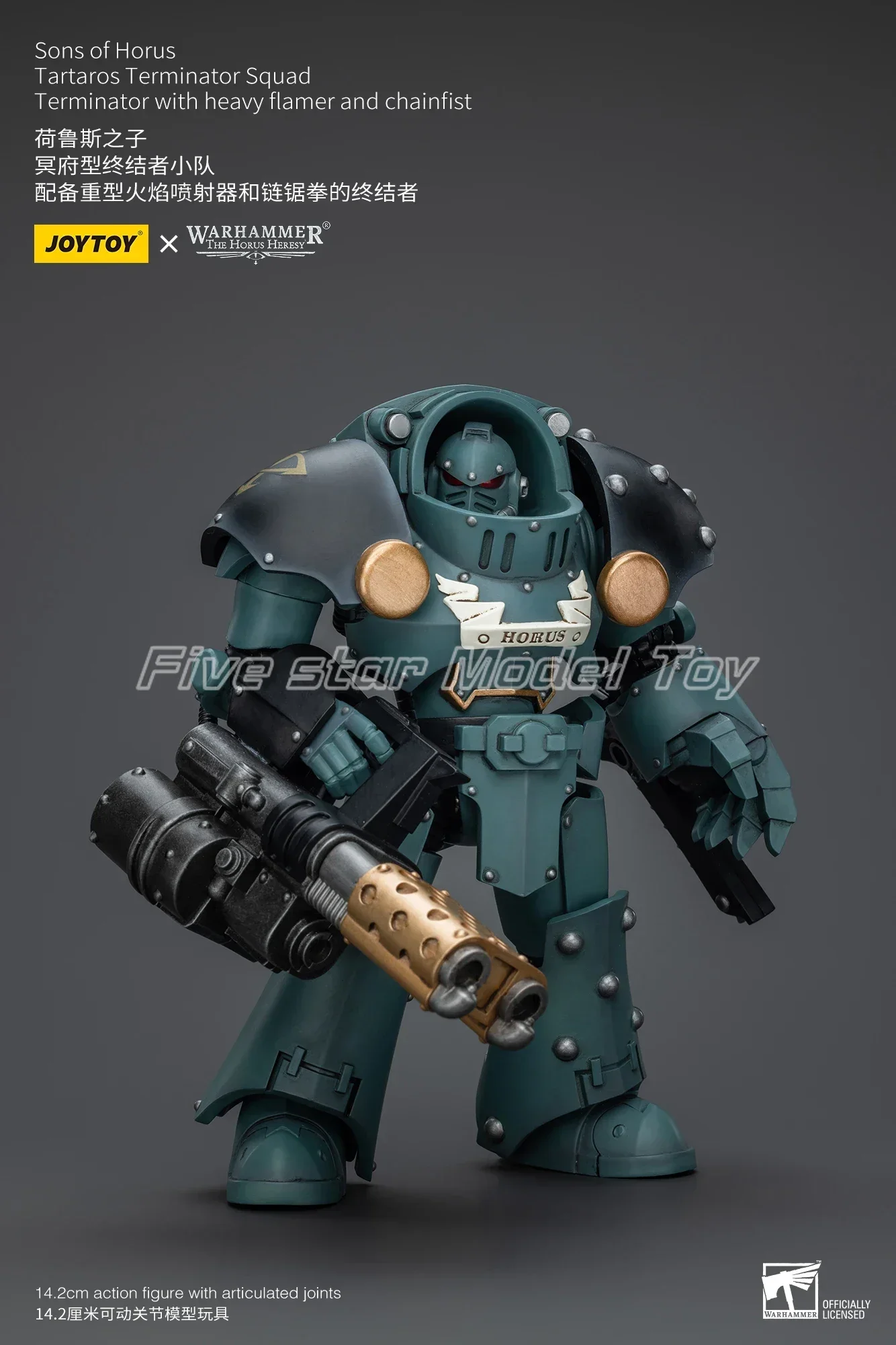 

【FS】 JOYTOY Warhammer 40K Sons of Horus Tartaros Terminator Squad 1/18 Коллекционные фигурки-модели, игрушки, подарки