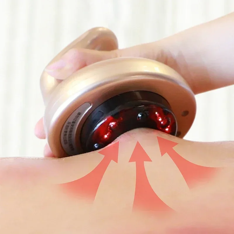 

Profissional Cupping Therapy Set EMS Anti Celulite Fat LossGuasha Tools Heating Electric Suction Cup Vacuum Massager Body