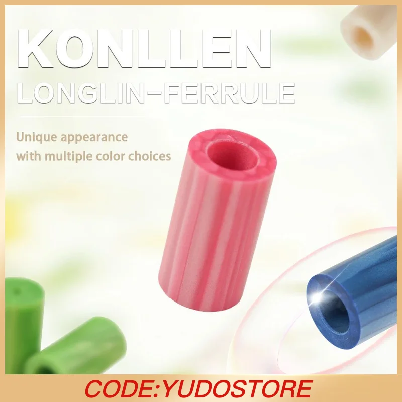 

Billiard Pool Ferrule with Juma Dragon Rainbow Carom Ferrule, Height 25mm, Professional Durability for Billiard Cue Stick