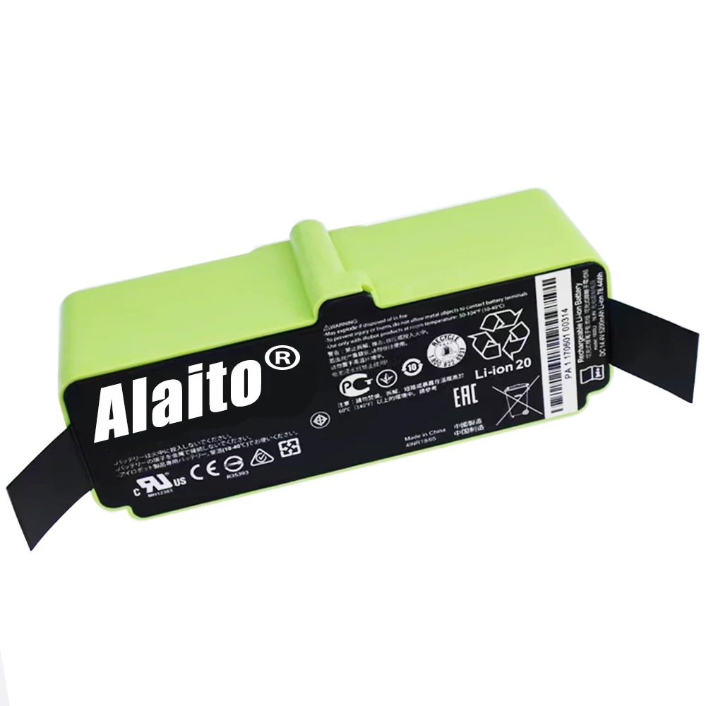 Akumulator litowo-jonowy 14,4 V 12800 mAh do iRobot Roomba Cleaner 900 800 700 600 Series 960 980 981 965 895 890 860 695 692 690 680 675