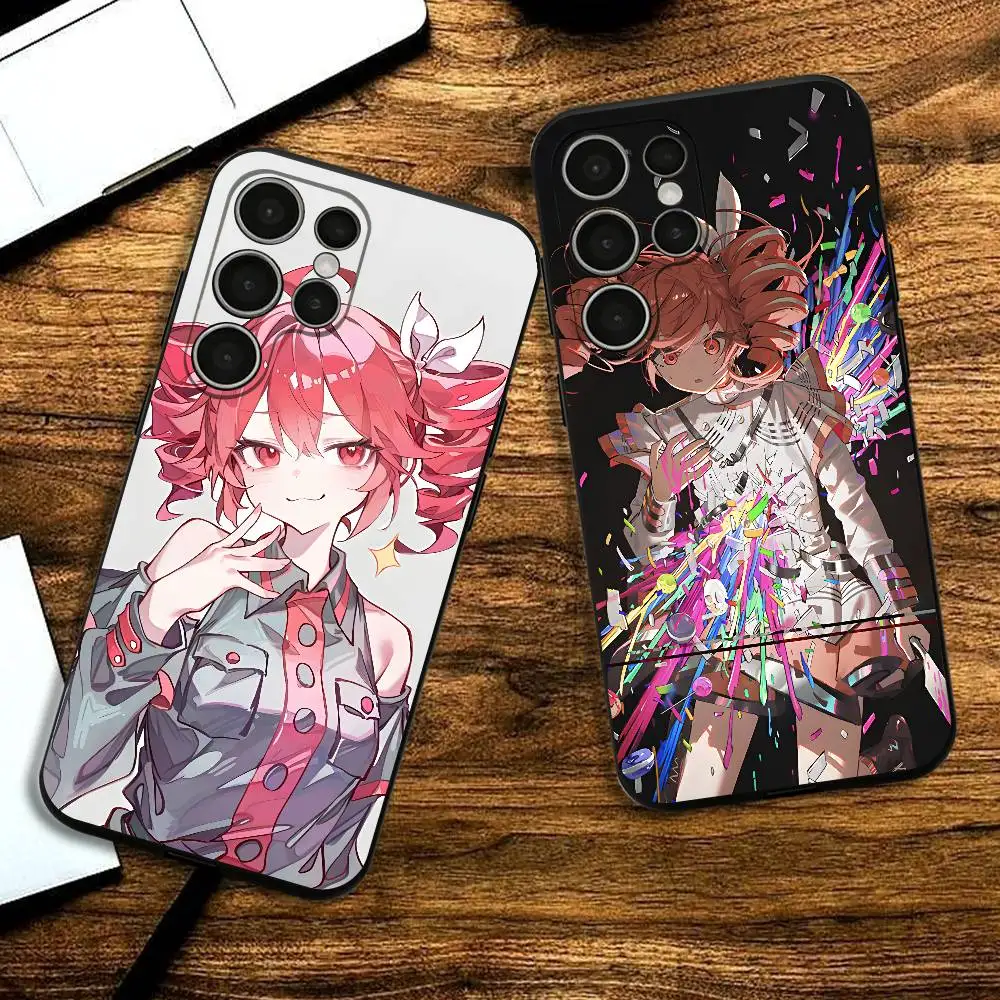 

Virtual Kasane Singer Teto Silicone Case For Samsung S25,24,23,22,21,20 Plus Ultra 5G Lite Shockproof Cover