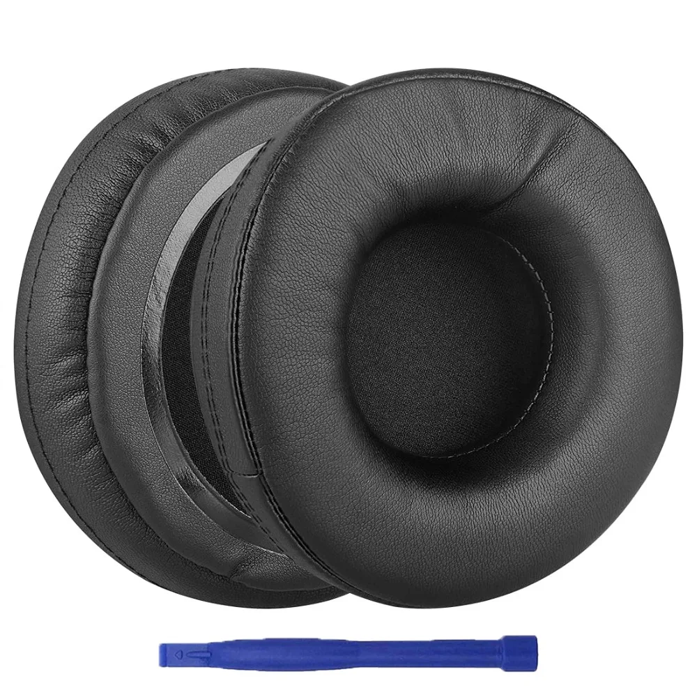 1Pair Protein Leather Replacement Earpads Ear Pads Cushions For Beyerdynamic DT 770 880 990 1770 1990 Pro Headphones