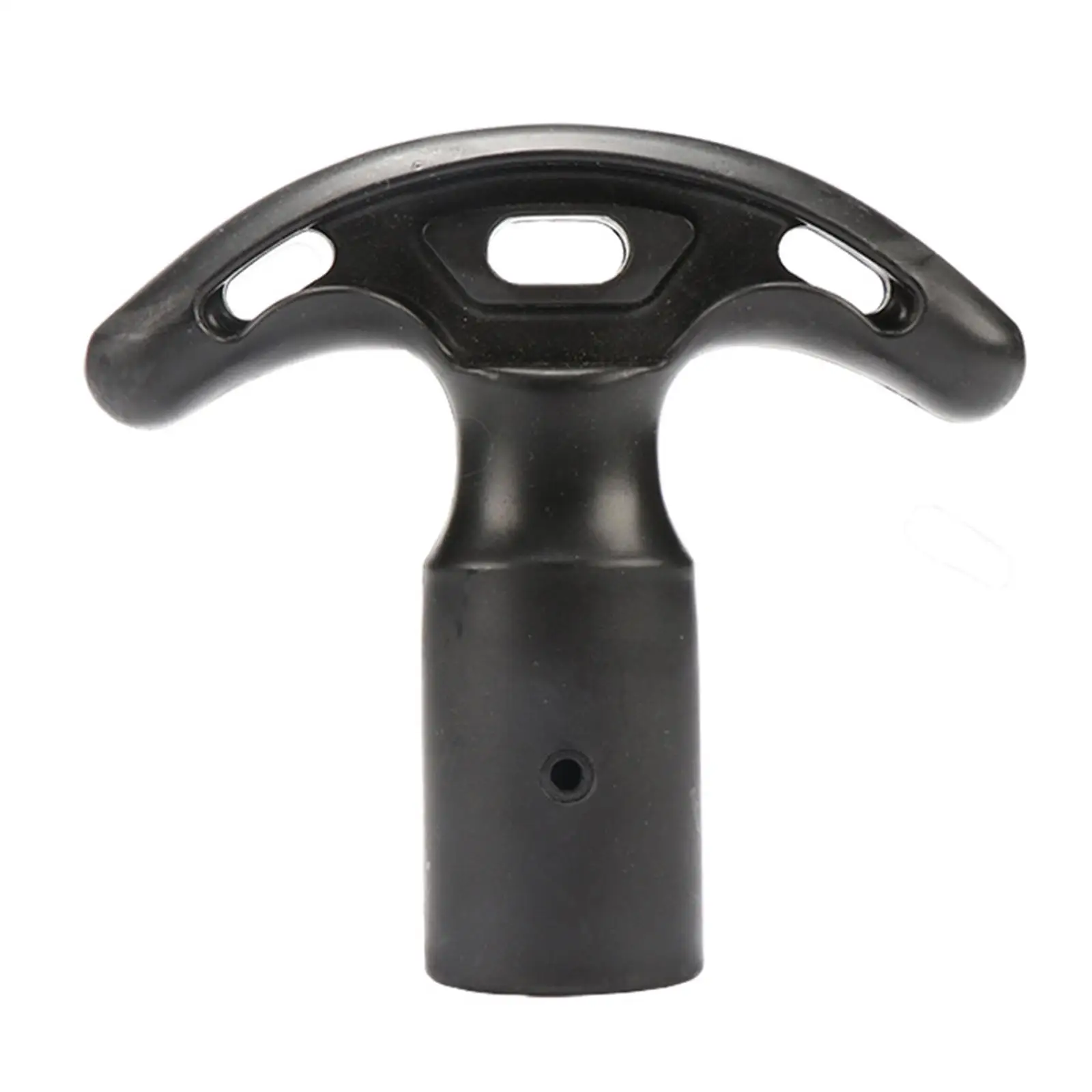 Mango de remo para kayak, mango de remo en T para canoa, pieza de remos para agarre de remo de barco de remo de 28 mm de diámetro, accesorio de remo para bote