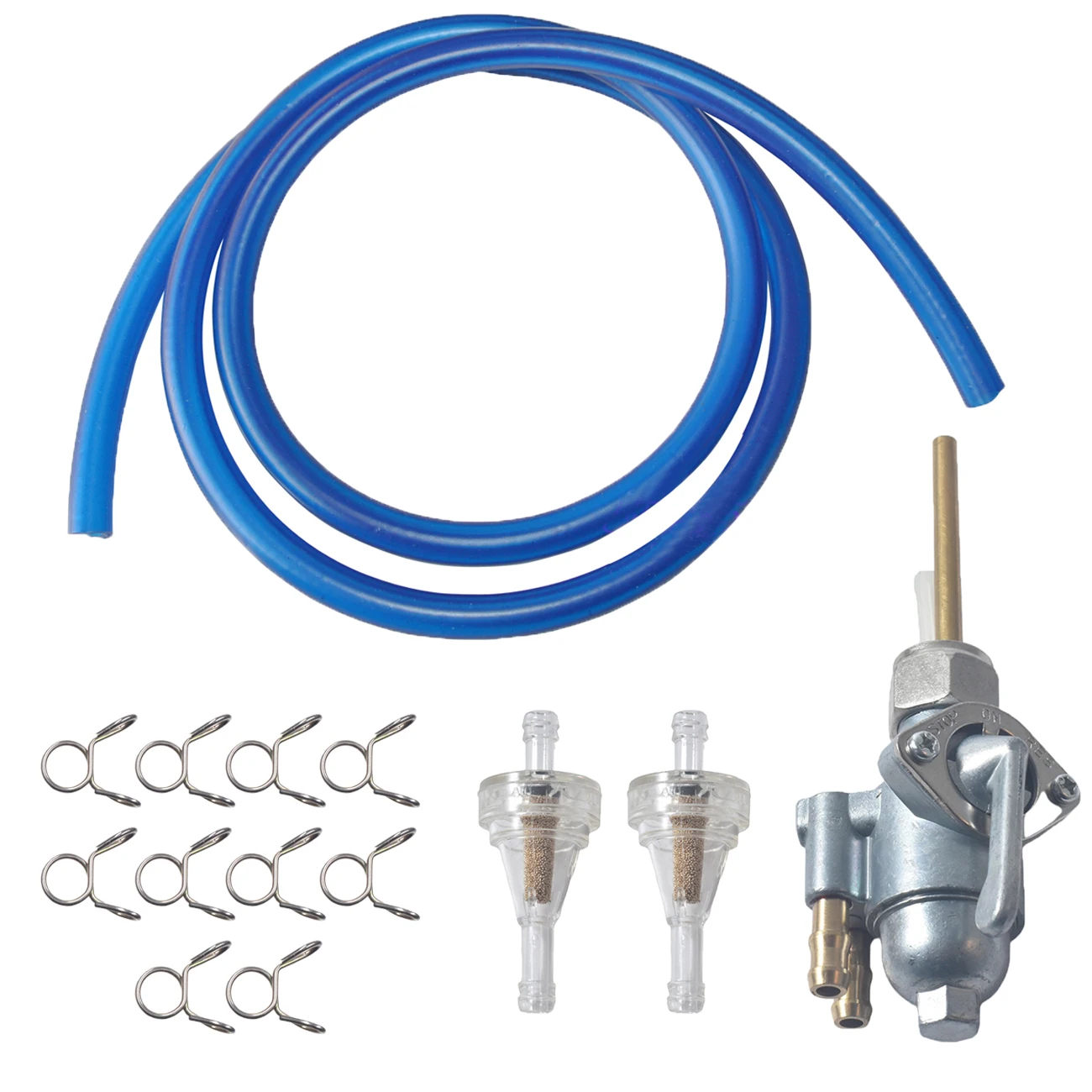 sthus Blue Fuel Tank Valve Petcock Kit For Honda CL175 CB350 CL350 SL350 CB360 CB450 CL450 16950-292-000