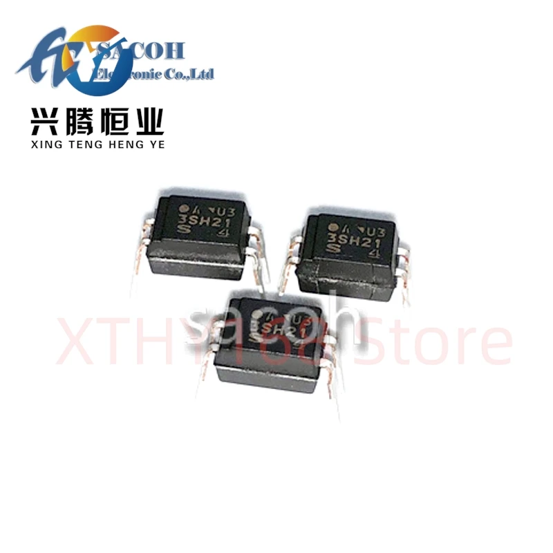 10ชิ้น/ล็อต PC3SH21ใหม่ PC3SH21YFZAF PC3SH21YFZBX 3SH21หรือ PC3SH11 PC3SH13 DIP-4 Phototriac Coupler