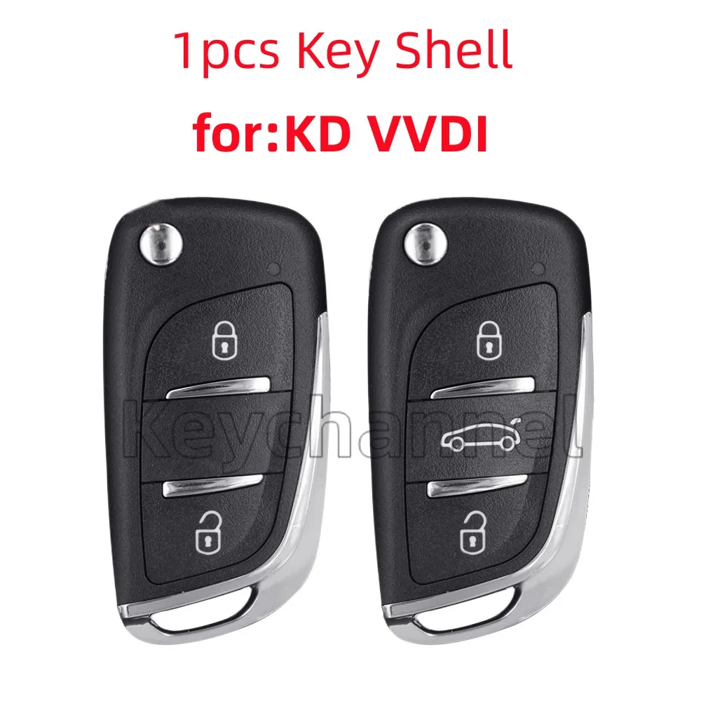 1 stücke 2/3 Knopf Autos chl üssel schale xhorse Remote Case Keydiy Flip Key Shell ds Typ Schlüssels chale für kd b11 nb11 vvdi xkds00en xeds01en