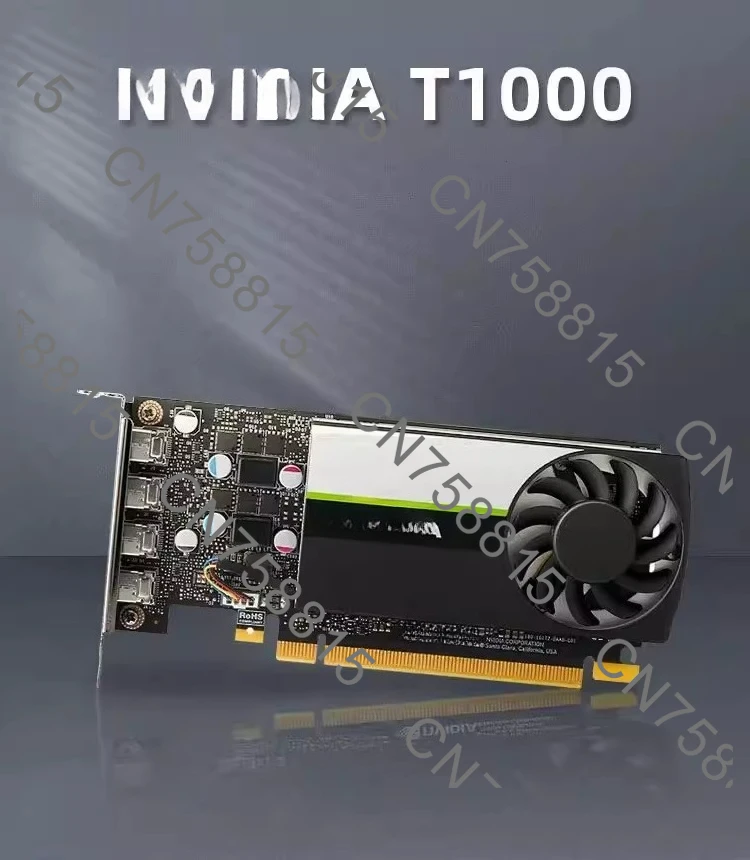 

Professional Graphics Card For NVIDIA T1000 4G Graphic Design Graphics