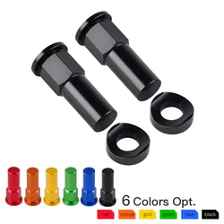 Universal 8x1.25mm Tire Clamp Screw Rim Lock Nut Spacer Kit for Honda Yamaha KTM EXC XC XCW XCF SX SXF CRF XR YZ WR YZF YZ KLX