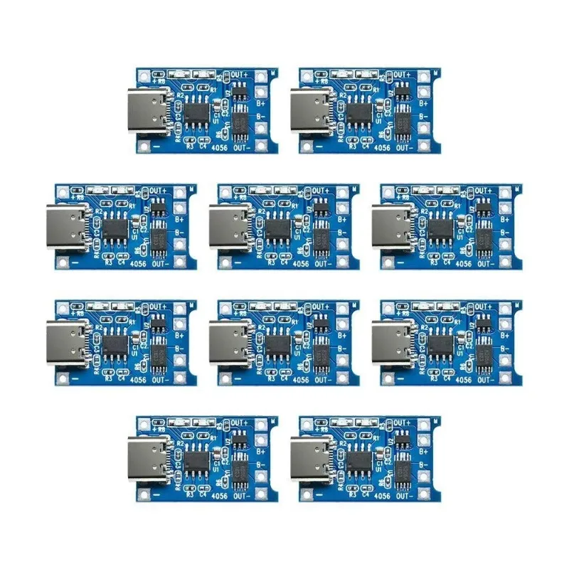 TP4056 18650 Lithium Battery Charging Board 3.7V 3.6V 4.2V 1A Charging Module with Overcharge and Over Discharge Protection