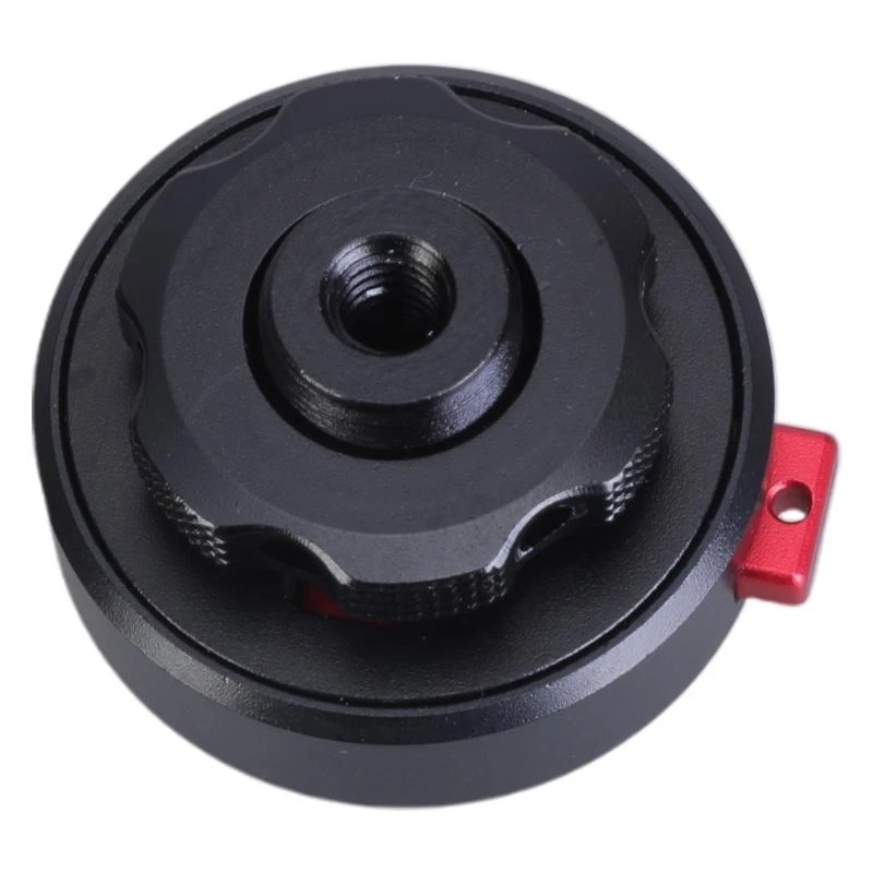 Cold Shoe Mount Adapter with 1/4" Mounting Screw for DSLR Camera Cage Rig Video