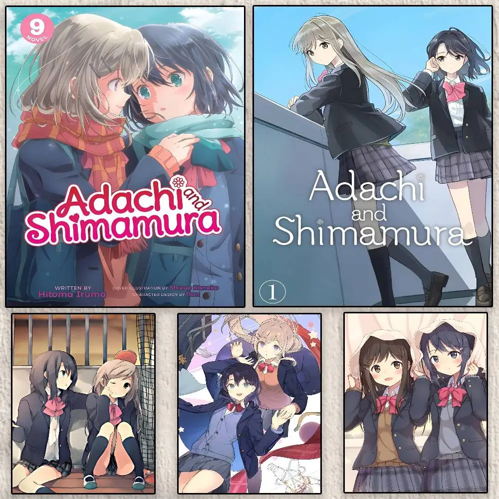 

GL A-Adachi And S-Shimamura Poster Modern Waterproof HD Wall Art Decal Self-Adhesive Aesthetic Decor For Home Living Room Bedroo